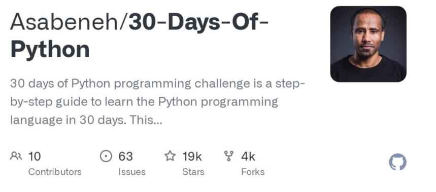 想要学好 Python，这些 Github 仓库你值得好好学习！ 图3