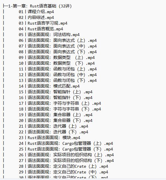 Rust实战 视频教程 下载   图1
