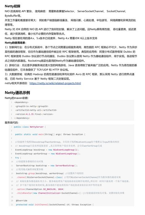 Netty初探：掌握高性能网络通信框架，提升Java网络编程技能 PDF 下载    图1
