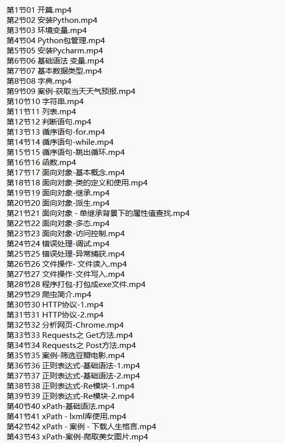 Python爬虫+JS逆向实战 视频 图1