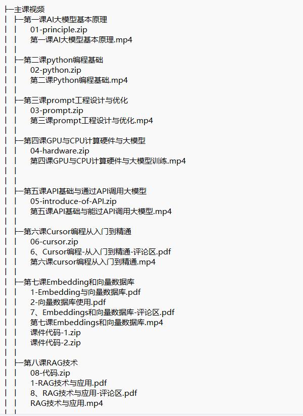 AI大模型全栈工程师 视频教程 下载 图1