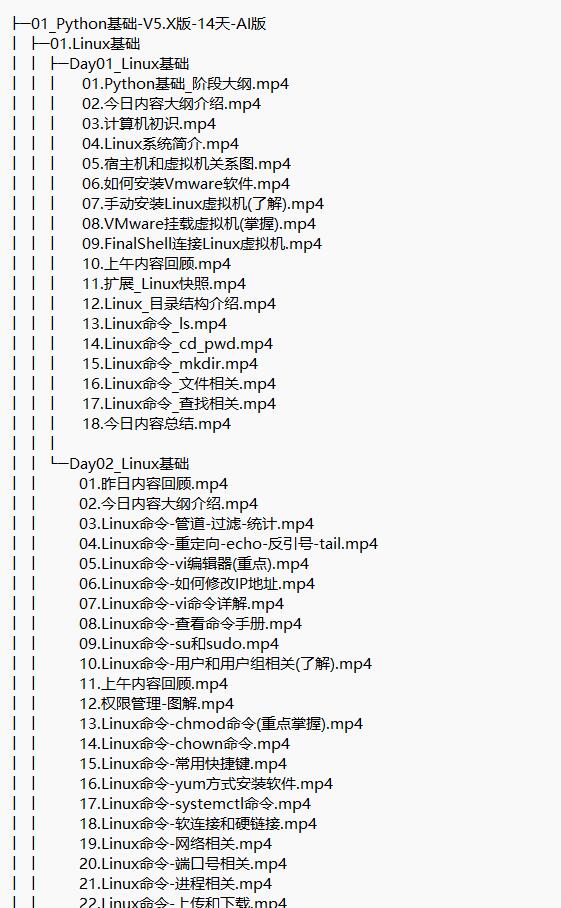 2025年python人工智能开发 视频教程 下载 图1