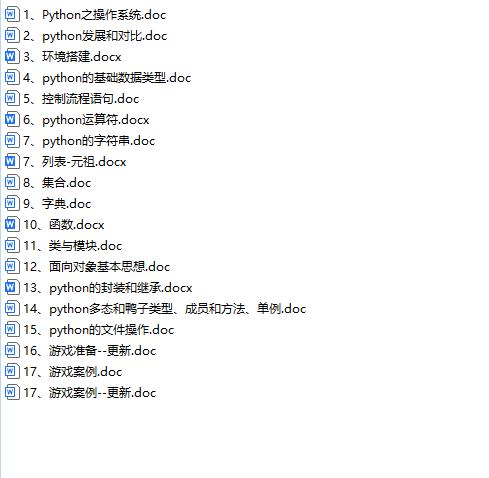 Python 基础文档 详细入门文档（入门到进阶--很全面） 下载 图1