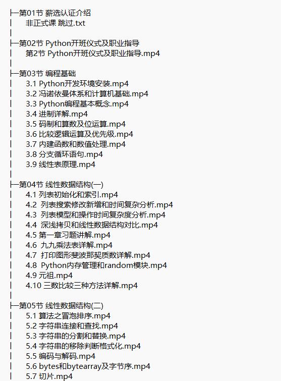 Python全栈+爬虫 视频教程 下载 图1