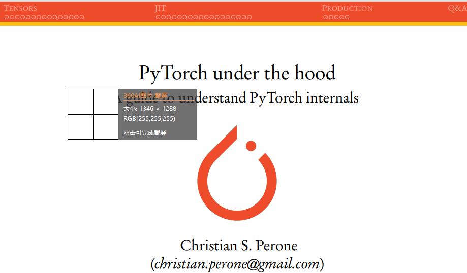 48 页 PPT 讲解 PyTorch 内部机制 PDF 下载  图1