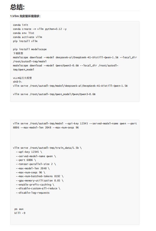 VLLM、LMdeploy模型部署 PDF 下载  图1
